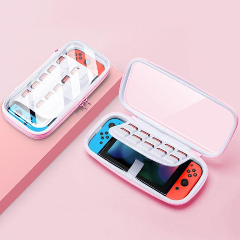 For Nintendo Switch Switch OLED Game Console Ultralight Shockproof PC+EVA Protective Cover Clear Protective Case For Nintendo Switch Switch OLED Game Console Ultralight Shockproof PC+EVA Protective Cover Clear Protective Case